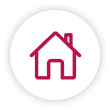House icon inside a white circle.